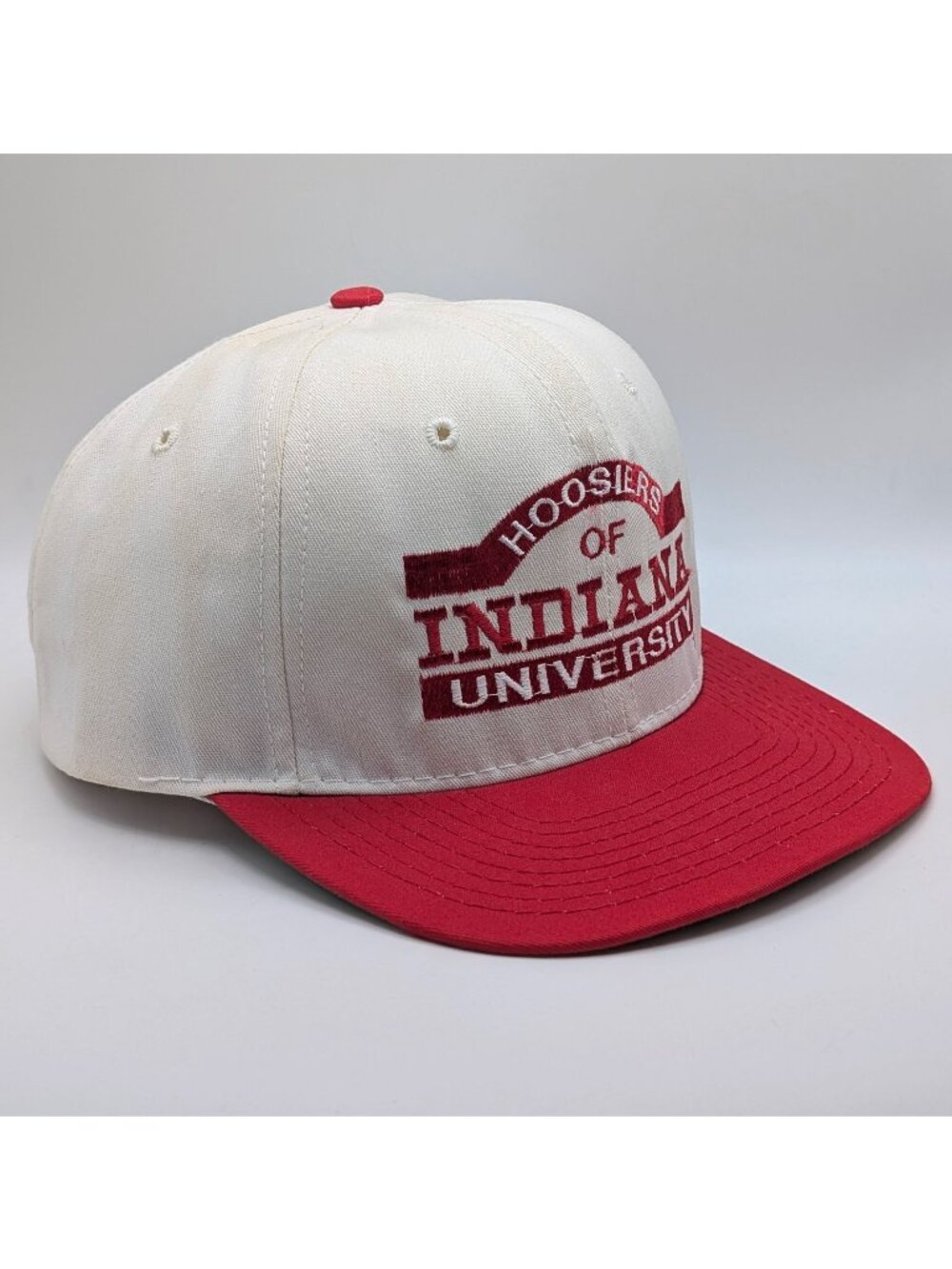 Indiana Hoosiers Vintage Snapback Hat Cap NCAA College USA Made 80s 90s Retro IU